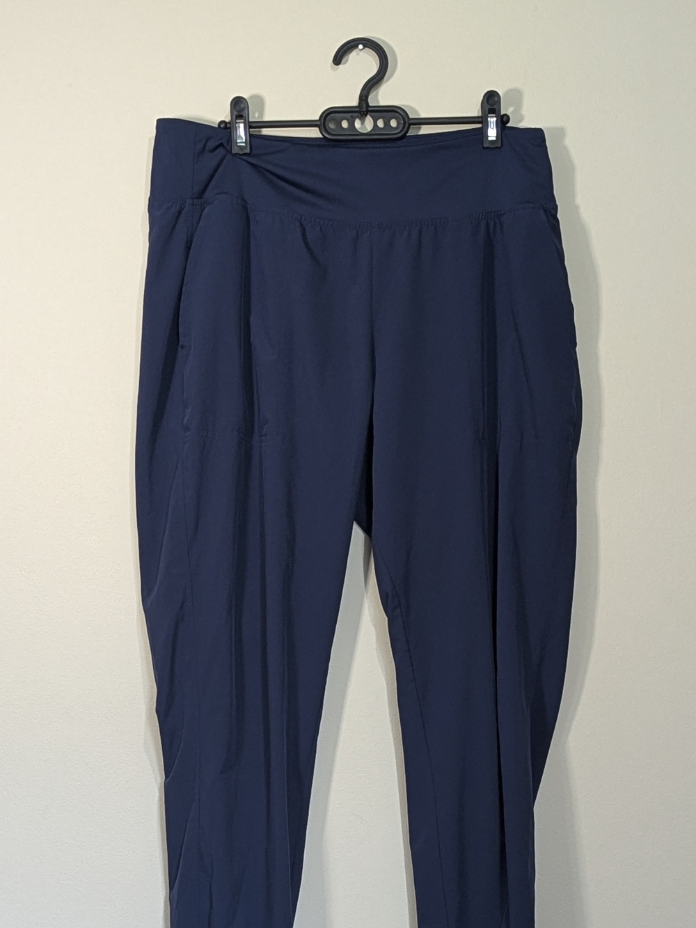 DSG Jogger Pants Women Large Navy Blue High Rise Stretch Athletic Lounge Activew